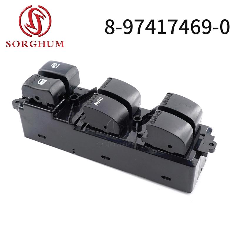 SORHUM 8-97417469-0 8974170040 LHD Power Window Switch Regulator Button For Isuzu D-Max Dmax Pickup Holden Colorado 2012 13