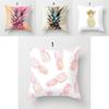 Tropical Fruit Painted Pineapple Pattern Pillowcase For Elegant Home Decor**