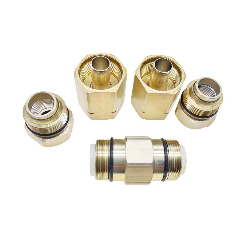 Aluminum Coaxial Cable Waterproof Butt Joint Connector for TV