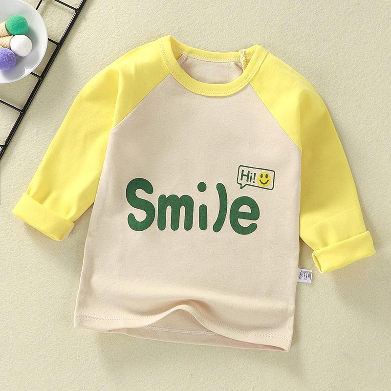 Vêtements pour enfants Garçons Filles T-shirt Vêtements pour enfants Dessus de dessin animé Manches longues Vêtements pour bébé Automne Hiver Coton Imprimé Sweat-shirt