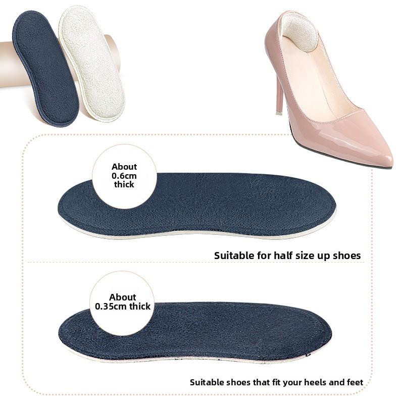 Super Leather Anti-wear Heel Sticker, High Heels Are Soft and Anti-wear, and The Heel Pad Can Be Cut and Pasted After Adjustment.