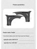 **BMW M2 F87 Carbon Fiber Fender & Side Skirt Trim**