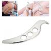 Stainless Steel Gua Sha Tool Manual Scraping Massager Physical Therapy Healthy Tool Myofascial Pain Release Tissue Mobilization 220 WKO P20250110391