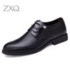 Fashion New Summer Genuine Leather Men Oxford Shoes British Style Pointed Toe Hollow Breathable Black Leather Men Dress Shoes