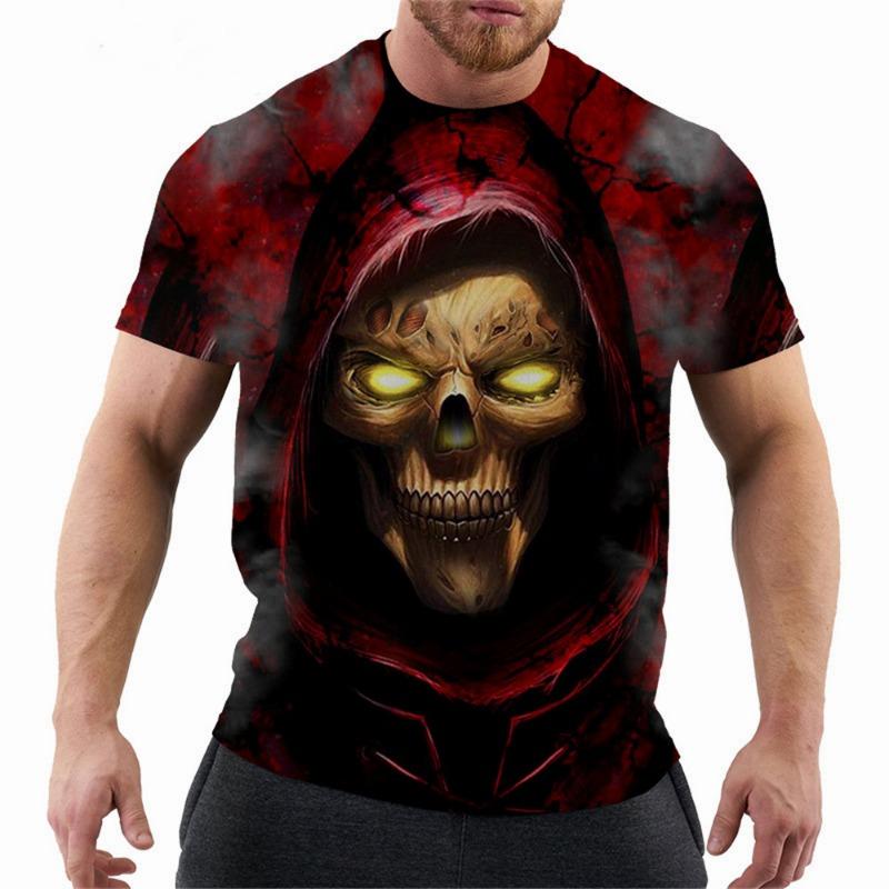 3D Printed Cool Sword Girl T-Shirt For Men Retro Dragon Pattern Tees Summer Casual O-Neck Short Sleeve Tops Street Tee Shirts