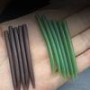 1Set 50Pcs Carp Fishing Anti - Tangle Hoses - 3.5cm & 4.5cm, Rubber - Tipped with Knot Protector