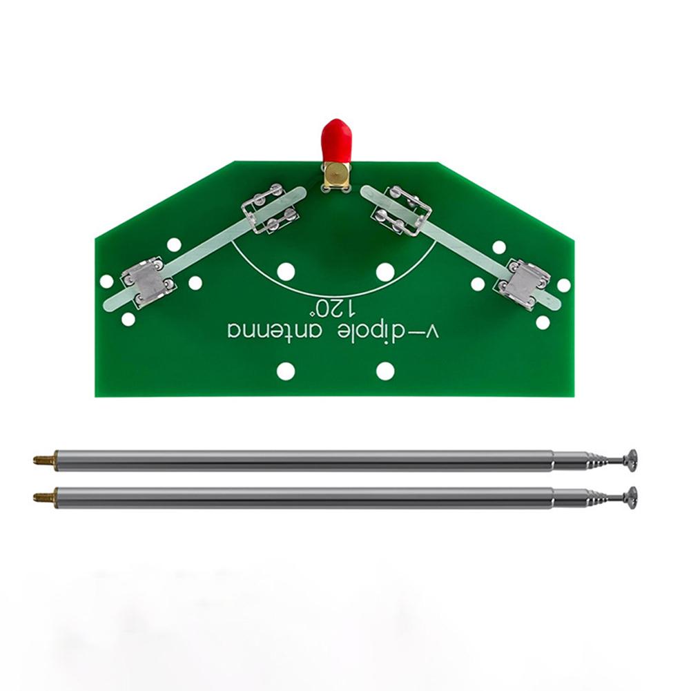 1 Set137MHz V-type Dipole Antenna DIY Kit For Horn Pole Antenna Satellite Aviation Cloud Map, Dipole Antenna Signal Reception