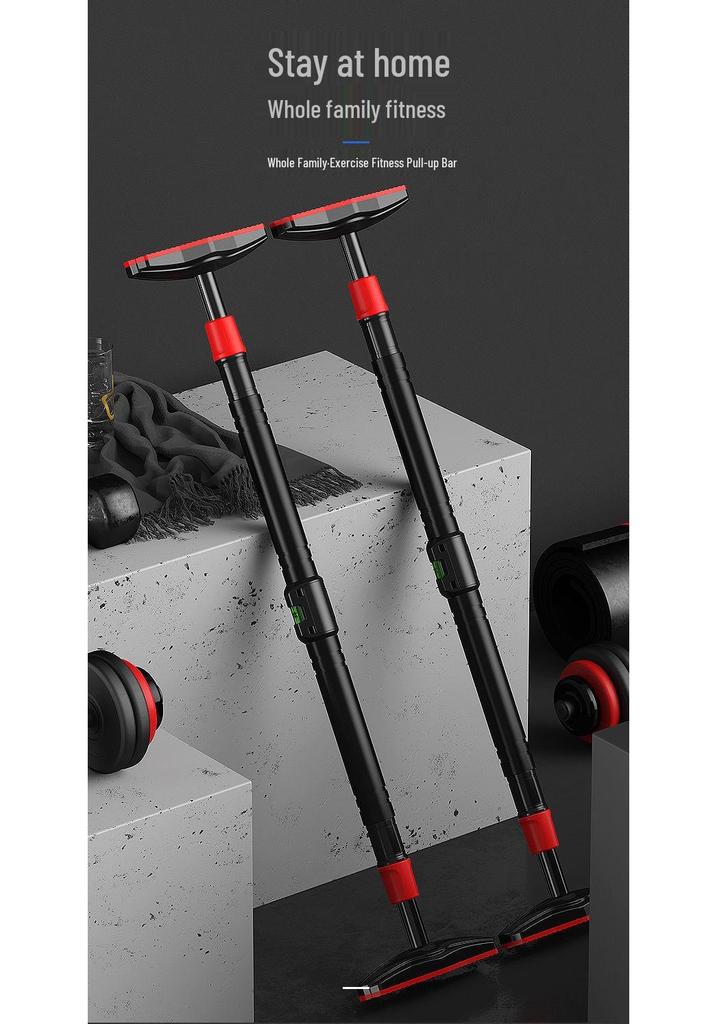 Indoor Kids' No-Punch Doorway Pull-Up Bar for Home Fitness