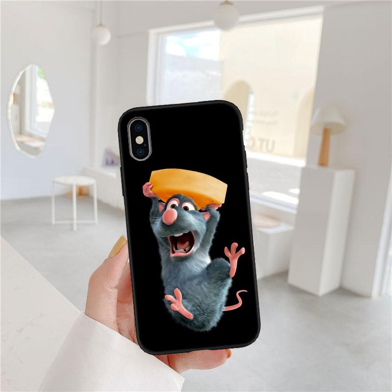 CJ43 Disney Ratatouille Soft Shell Phone Case for OPPO A3 Pro A72 A74 A76 A77 A77S A78 A79 A94 A95 A18 A40M A58