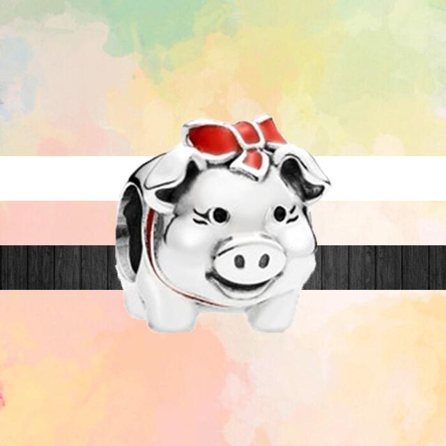 Neue Tier Stil Glückliche Katze Hund Panda Bär Löwe Schlange Kaninchen DIY Perlen Fit Original Mode Charms Silber Farbe Armbänder schmuck