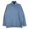 POLO RALPH LAUREN Blue Cashmere Blend Classic Long Sleeve Wool Turtleneck Sweater tops M blueUsed