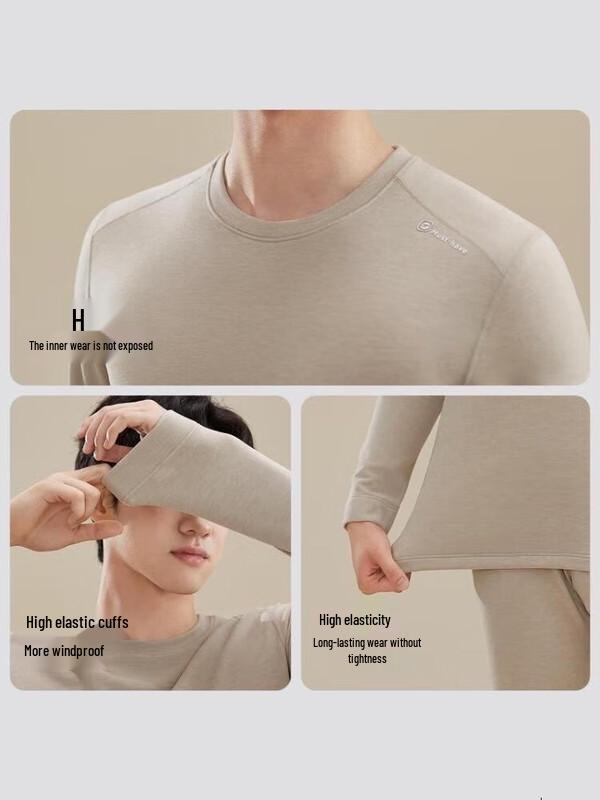 FUNIBAOLUO Herren Thermounterwäsche Set 320g