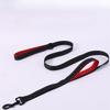 Double Handle Nylon Dog Leash for Large and Medium Dogs Thickened Dual-Layer Reflective Heavy-Duty Pet Walking Lead