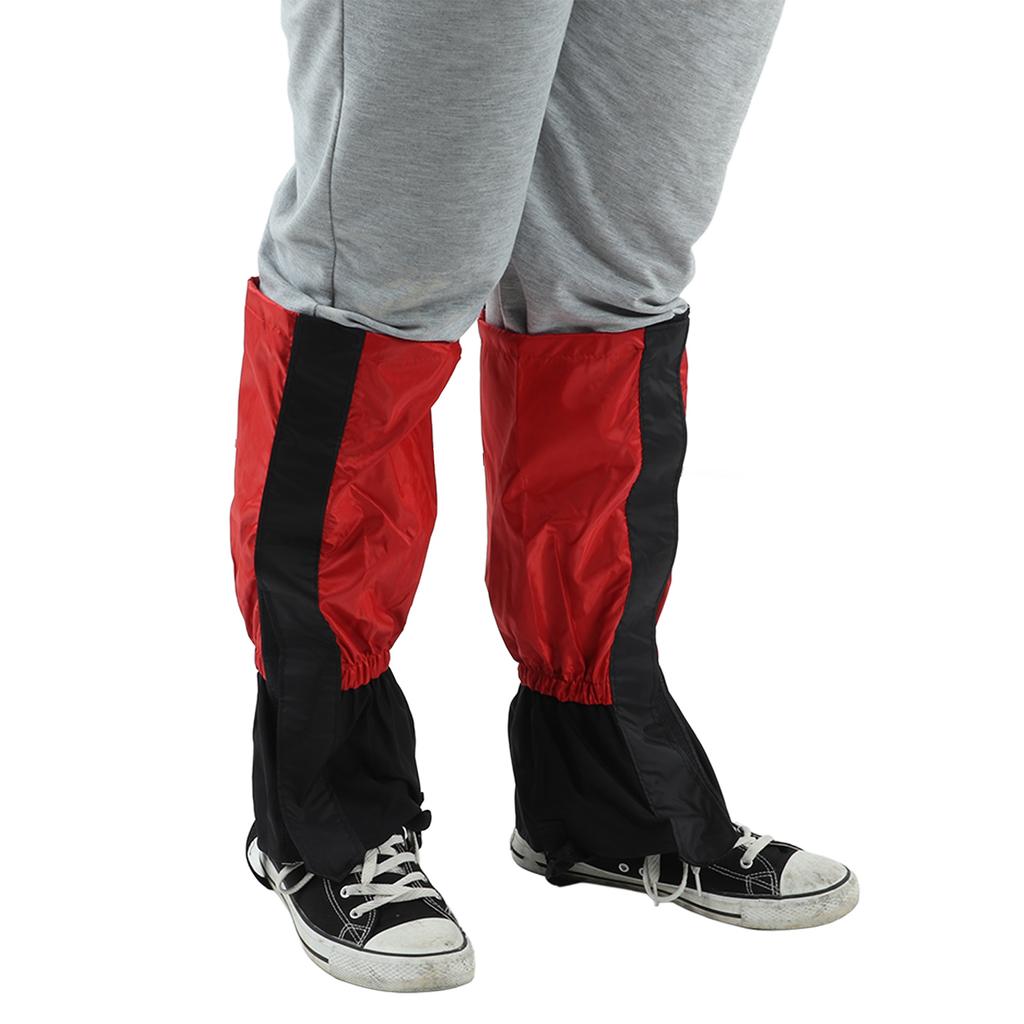 1Pack Leg Gaiters Boot Waterproof Protector for Running Walking Climbing Climbing Backpacking Snowshoeing