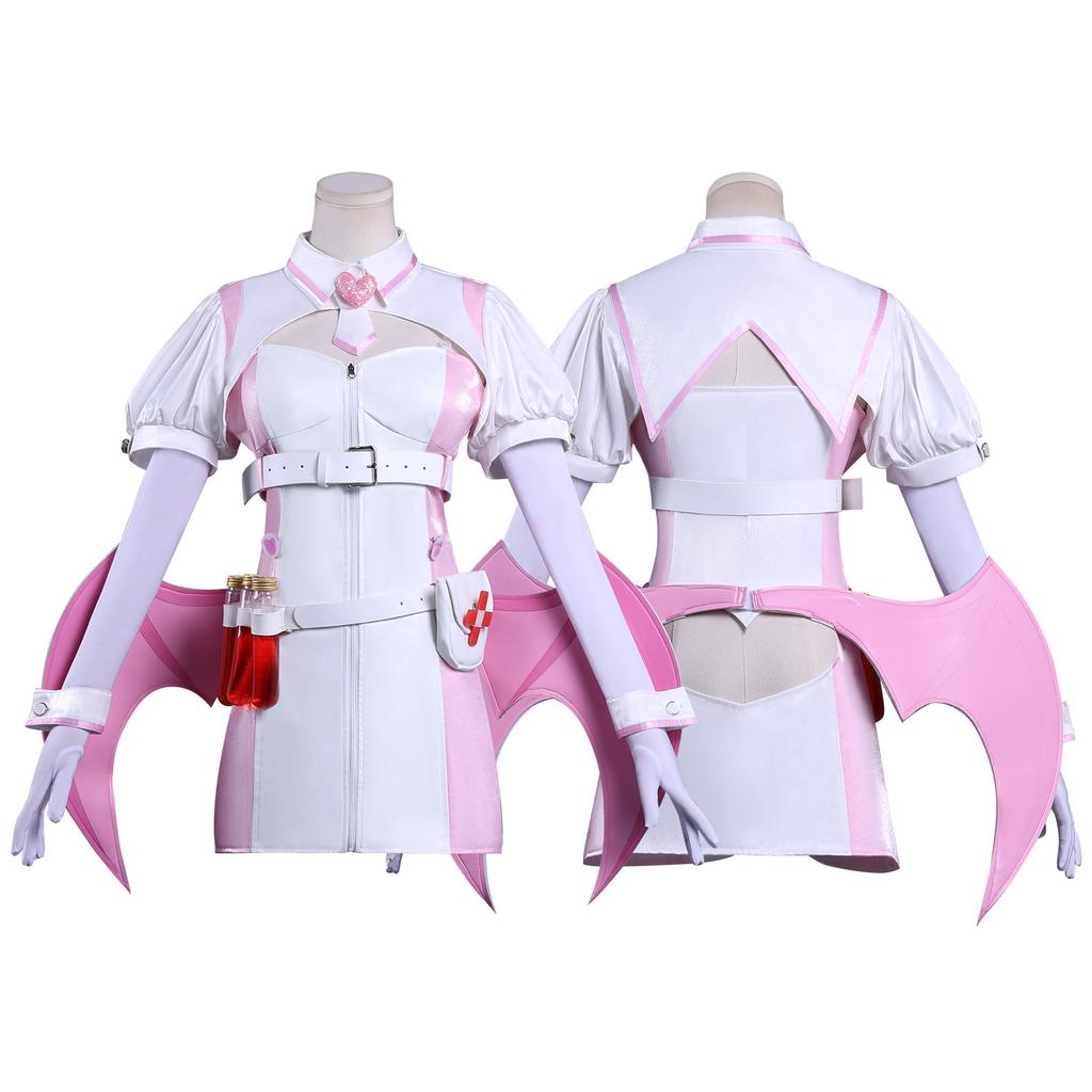 Muse Dash Anime Games Cosplay Costume Nocturne Bloodheir Buro Cosplay Outfit Full Set for Women