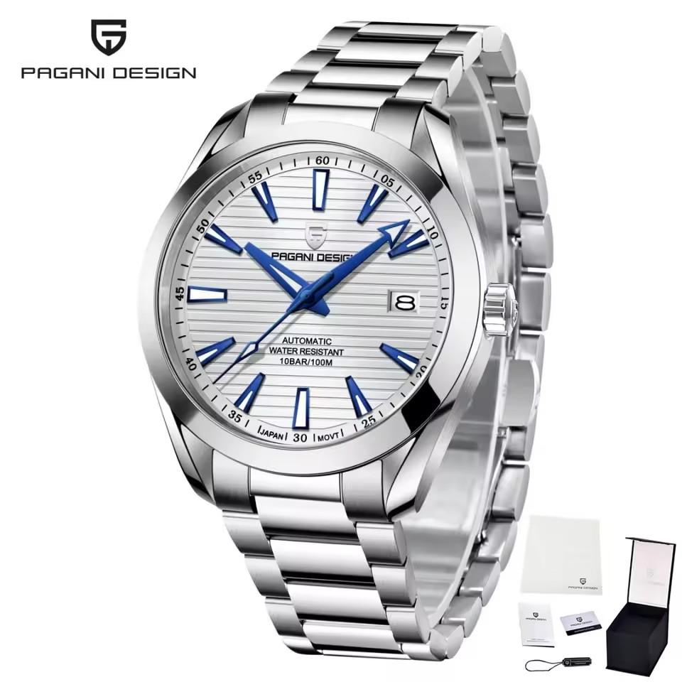 New PAGANI DESIGN 40MM Business Men Mechanical Watch Luxurys Sapphire Glass Automatic Watches 100M Waterproof Watch for Men