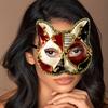 Mysterious Venetians Kitty Mask for Costume Parties and Stage Performances Mardi Gras Masquerades Cats Mask Accessory