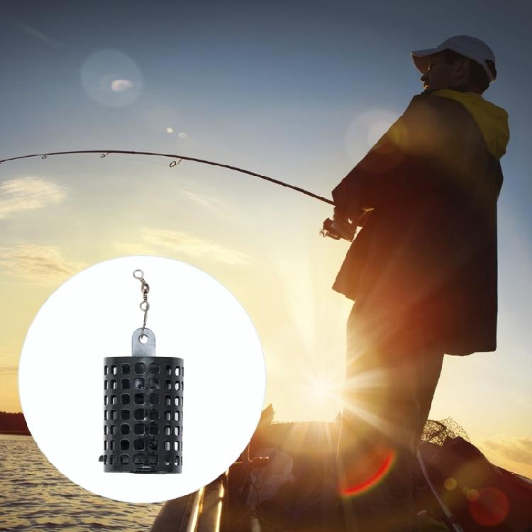 10Pcs Fishing Tackle Feeders Cage Replacement Round Fishing  Baits Cage Feeders Basket Trap Lure Holder Enduring