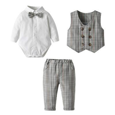 Formal Baby Long Baby Formal Boys Formal Baby Baby Photo Present [Famuka] Suit, Boys, Romper, Sleeve, Romper, Boys, Coverall, Suit, Kids, Baby, Suit,