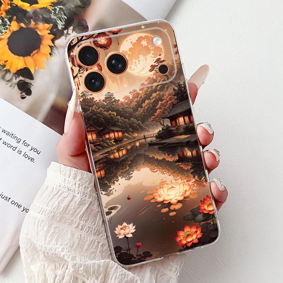 For Apple iPhone 17 Pro Max Case iPhone17 Air Fashion Painted Cover Soft Silicone Case For iPhone 17 Air iPhone17 Pro Max Fundas