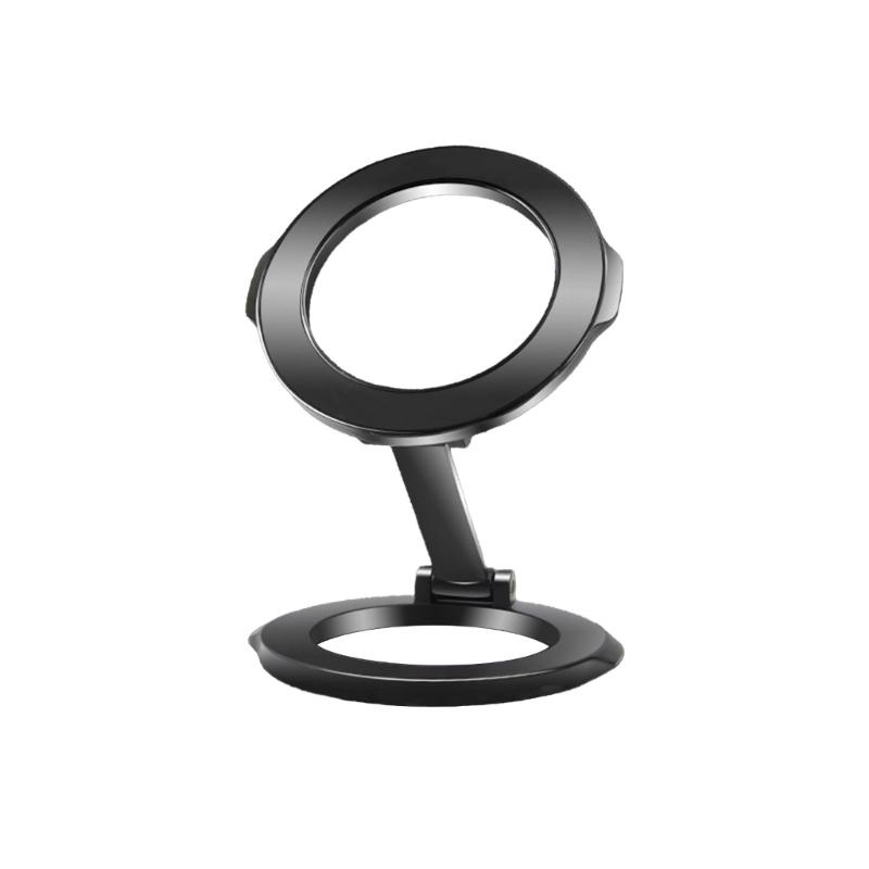 

All Metal Magnetic Phone Stand Rack Featuring Double Side Design And Adjustable Angle With Flexible 360 Degree Rotation
