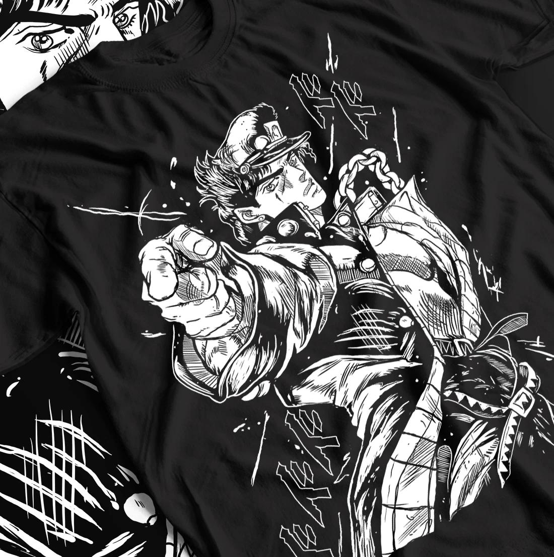Футболка JoJo s Bizarre Adventure JoJo Anime Manga Jolyne Jotaro, все размеры S