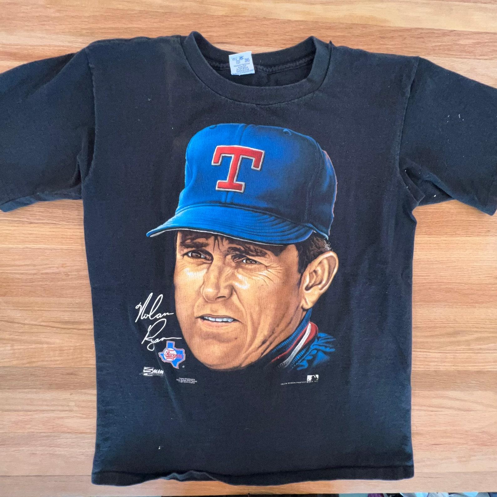 90’s Nolan Ryan Salem Big Face T shirt Sz L (4254) XL
