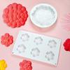 Bloomings Flower Silicone Molds Fondants Chocolate Molds DIY Mousse Cake Molds