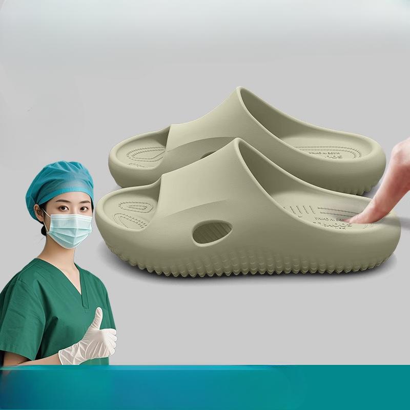 

Новая обувь для операционной: Нескользящие, Не впитывающие запах, Сандалии и шлепанцы с мягкой подошвой Fits 35-36