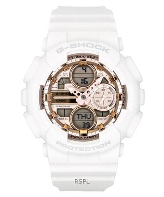 G-Shock Analog Digital Bio-Based Resin Rose Gold Dial Quartz GMA-S140PG-7A 200M Women's Watch