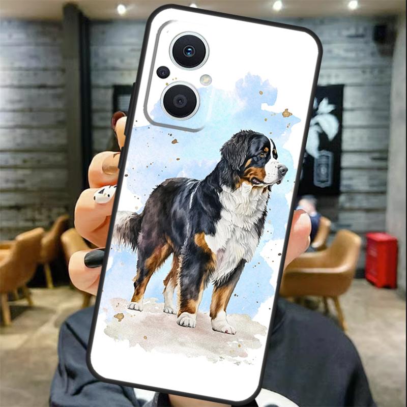 Bernese Mountain Dog Case For OPPO Reno 13 F 12 F 11F 8T 7 8 10 11 Pro OPPO Find X8 Pro X6 X3 X5 Lite Cover Coque