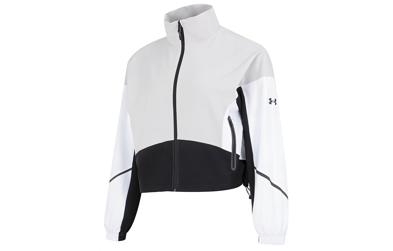 Under Armour Unstoppable Jackets Women s White Stand Collar Moderate Other 1374889-592 XL