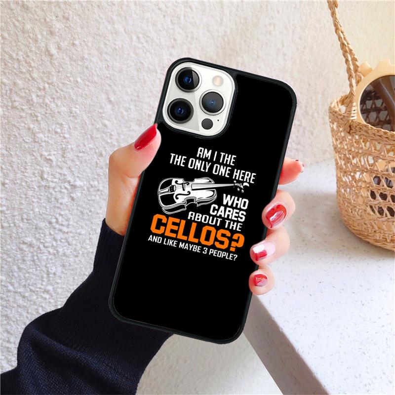 Violinist Musical Instrument Violin Phone Case for iPhone 17 Air 16 PRO MAX 15 14 PLUS 12 11 13 Cover Fundas Coque
