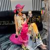 European and American Women's Clothing Summer New Fashion Loose Large Size Printing Suspender Casual Dress Long Dress