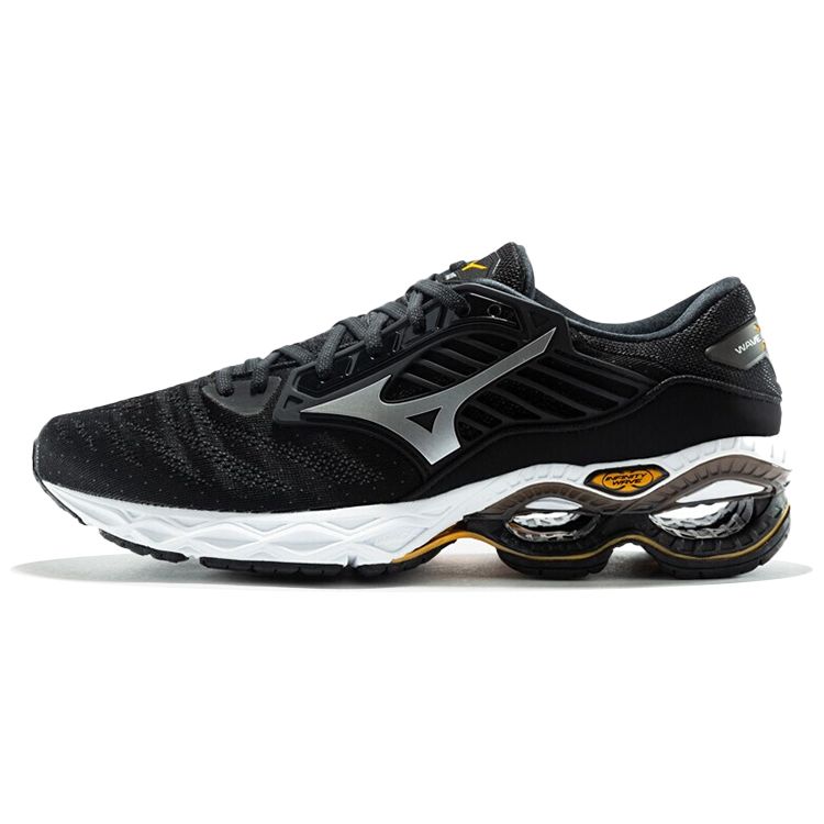 Mizuno Creation Versatile Fabric Synthetic Leather Non-Slip Wear-Resistant Breathable Low-Top Marathon Running Shoes Men Sneaker Black J1GC210103