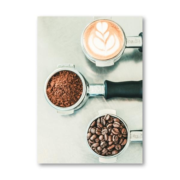Cappuccino Coffee Machine Photo Espresso Posters and Prints Canvas Painting Cafe Shop Kitchen Decor Wall Art Pictures Gifts