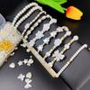 418 Teile/paket Handgemachte Diy Schmuck Zubehör Imitation Perle DIY Produktion Handwerk Schmuck Perlen Set