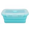 Collapsible Silicone Food Storage Container High Temperature Resistant Microwave Safe Lunch Box