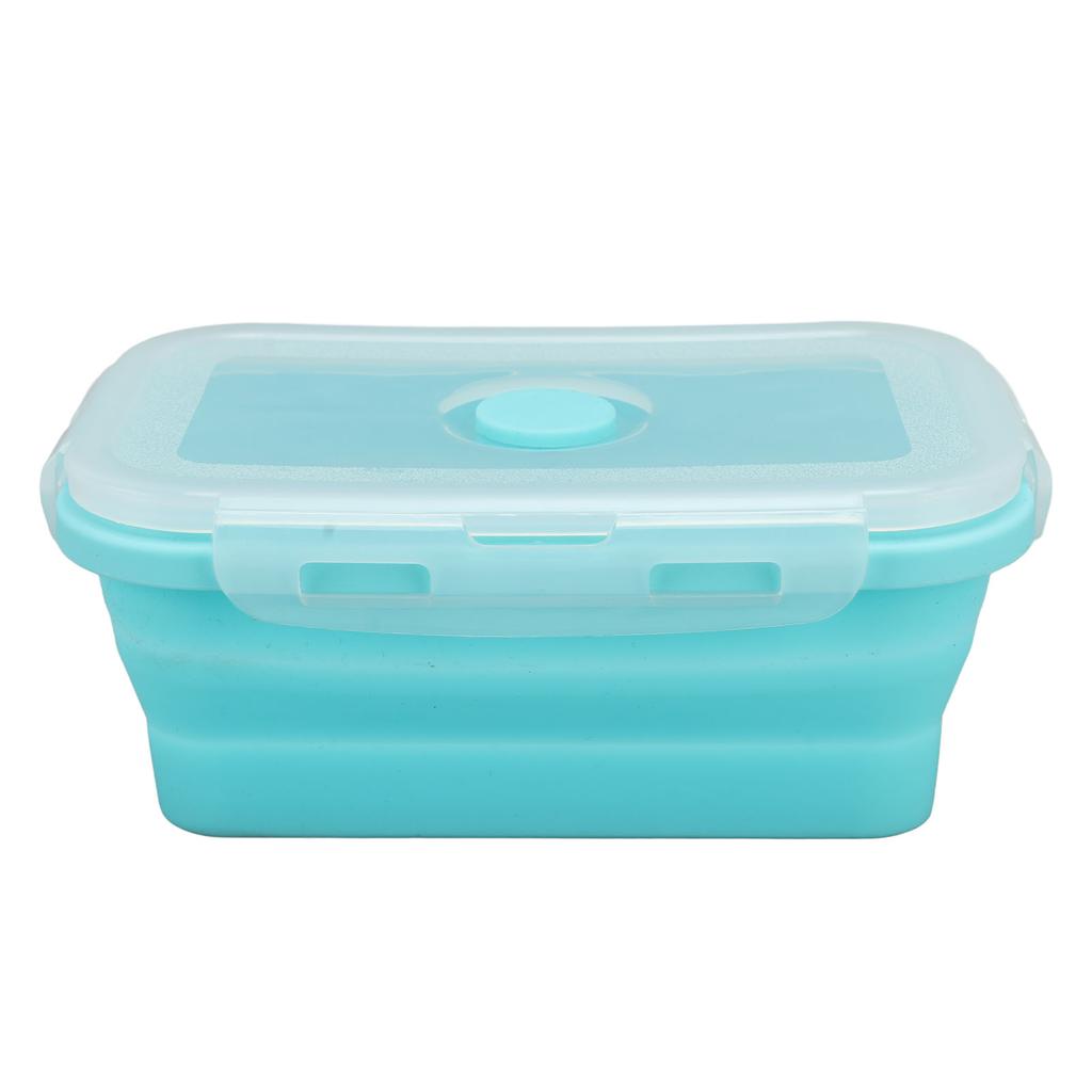 Collapsible Silicone Food Storage Container High Temperature Resistant Microwave Safe Lunch Box