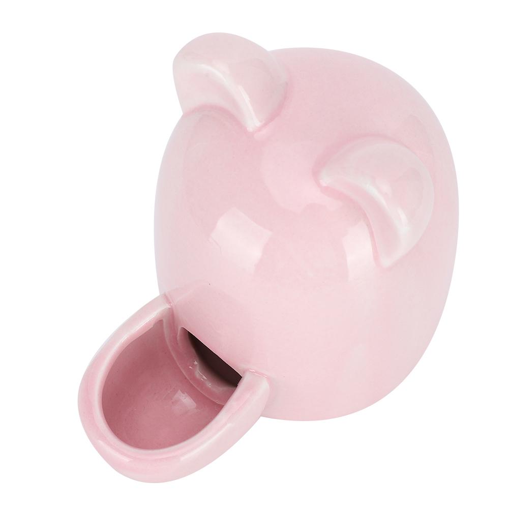 250ml Pet Ceramics Waterer Drinking Feeder Mute Water Dispenser for Hamster Hedgehog Squirrel