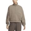 Nike Dri Fit IMPOSSIBLYSOFT Sweatshirt Women's Marten Brown/Ore Gray HQ8189-233