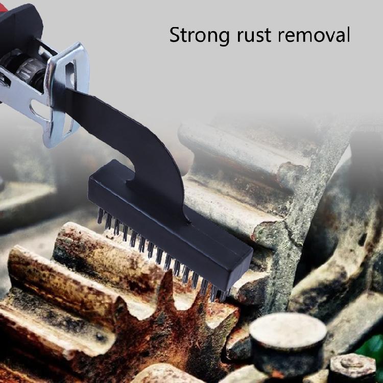 Electric Cleaning Brush Saber Saw Reciprocating Brush for Head Rust Removal Tool