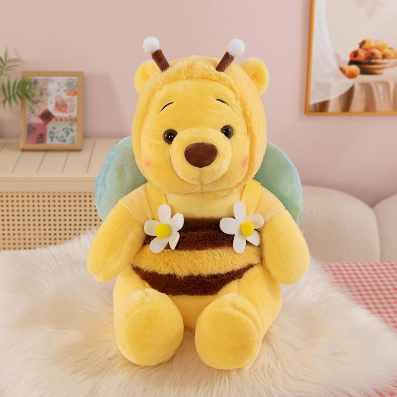 

Очаровательная плюшевая игрушка Винни-Пух-пчелка - Подарок на день рождения для детей и декор для дома/машины 35cm 0.3kg