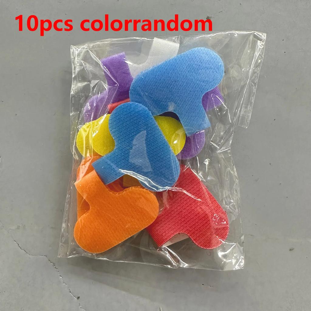 10/20pcs Colorrandom Cable Labels Cable Ties Reusable With Write-on Label Wire Labels Cable And Wire Tags Easy Identification