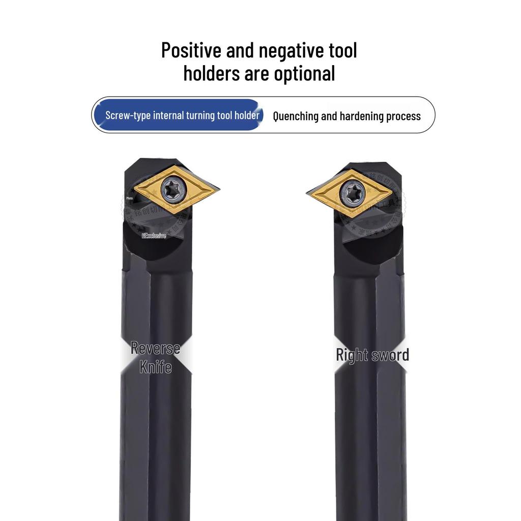 62.5° CNC Inner Hole Boring Tool Holder S08K/S10K/S12M/S16Q-SDWCR07