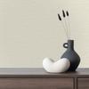 Grandeco Telma Hessian Vinyl Textured Wallpaper