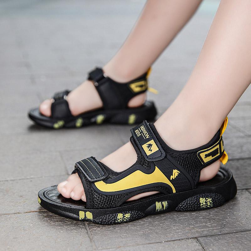Children's Shoes Casual Shoes Trend Shoes  Children's Trend All-Match Casual Fashion Rotating Button Shoes Children's Outdoor Sandals