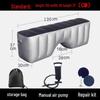 Inflatable Car Bed and Footrest for Rear Seat Use In Sedans and SUVs