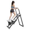 Formill QK7906 Stair Stepper, 3-Level Adjustable Handlebar & Pedals, Foldable Vertical Climber with LED Display