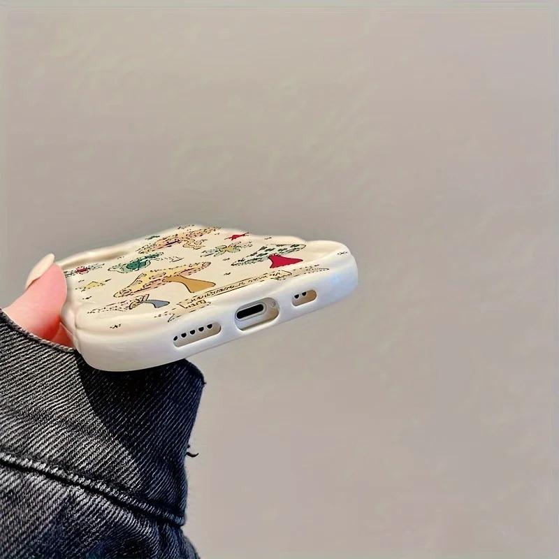 Mushroom Graphic Phone Case for iPhone 16 15 14 13 12 11 X XR Xs SE2 SE 8 7 Plus Pro Max Mini Silicone Back Cover